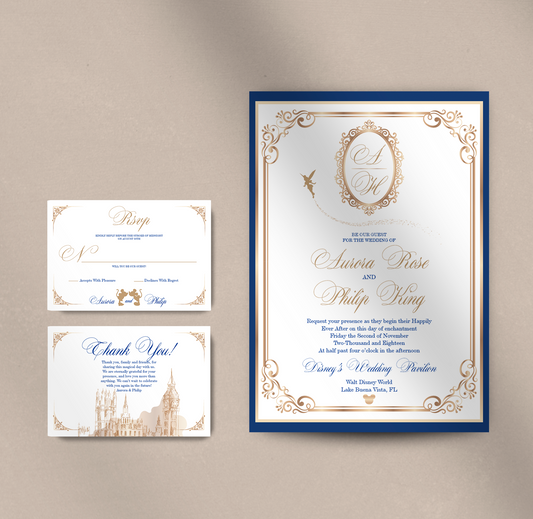 Happily Ever After Invitation Suite